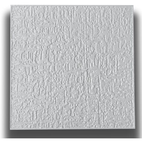 10 o 20mq (40 oppure 80 pezzi) di pannello decorativo a soffitto in polistirene compatto 50x50cm (spess. 1cm) PORTO-Pacco da 10 metri quadrati (1/2)