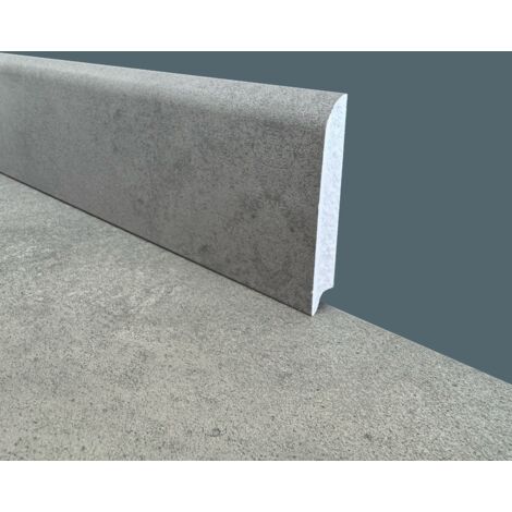 TAAC Battiscopa in polistrutturato coordinati linea SPC 70X10mm BC Marmo, legno, cemento (prezzo al metro)-ALPHA CENTAURI