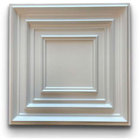 €3,49 Bugna per Boiserie a parete, rivestimento a soffitto e porte in PVC 3D 50X50cm