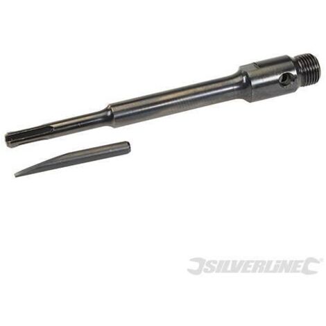 Mandrino SDS Plus per fresa a tazza varie misure Silverline-300 mm