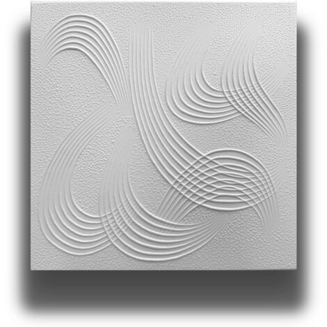 CALEX 940026 Creations-Piastra da soffitto, 1 connettore, ø 10 cm, Colore, Grigio Cemento, One Size