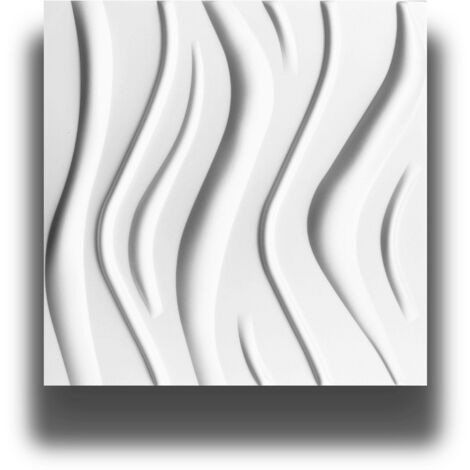 10 o 20mq (40 oppure 80 pezzi) di pannello decorativo 3D a soffitto in EPS isolante 50x50cm WELLA-Pacco da 20 metri quadrati