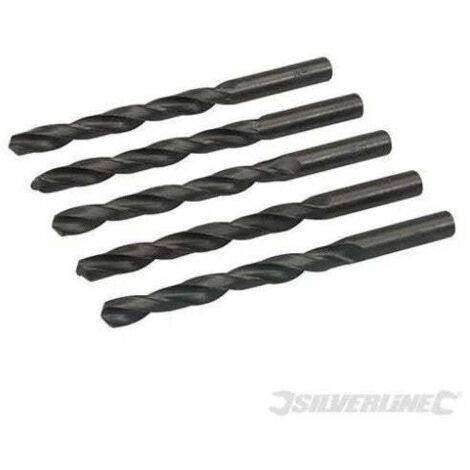 Silverline - Punte metriche Jobber HSS-R 5 p.zi dispobili in vari formati-12 x 15 mm