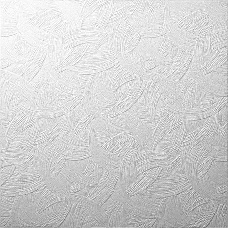 Pacchi di pannelli in polistirene espanso a soffitto 3D antimuffa Mod. Zagreb-20 m²