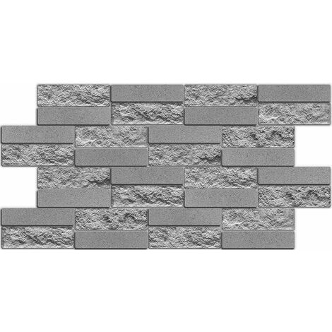 Pannelli 3D Rivestimento a parete in PVC effetto pietra, cementine, Maioliche, legno Realistici e isolanti.-9927 (mis.980x490mm)