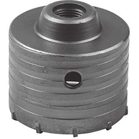 Fresa carotatrice a tazza per muri in TCT e acciaio robusto Silverline 595769-80 mm