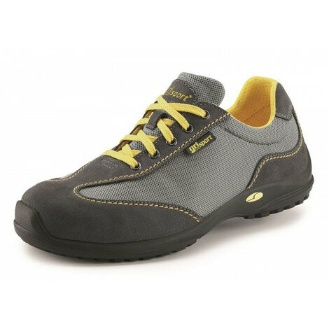 SCARPA ANTINFORTUNISTICA CAPRI LIGHT GRIGIA CAT. S1 P SRC CODICE 75104KS7 GRISPORT-40 (1/2)
