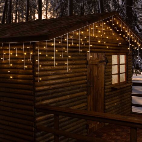 Catena 'Ice Light' 255 Led Luce Calda 1088x60cm 8 Giochi Luce Lotti (1/10)