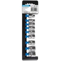 Set chiavi a bussola Silverline 3/8" 9 pezzi da 8 a 19 mm in acciaio Prezzo
