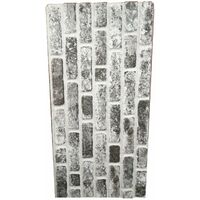 CAPPOTTO esterno - interno isolante in STYROFOAM 3D da 2cm con sabbiatura e malta mattoni Bianchi