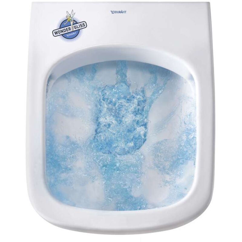 Duravit ME by Starck - Wandklosett mit WC-Sitz SoftClose, Rimless  