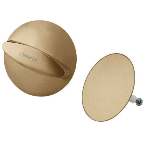 Hansgrohe Flexaplus - Fertigset Ablauf- und Überlaufgarnitur, Bronze gebürstet 58185140