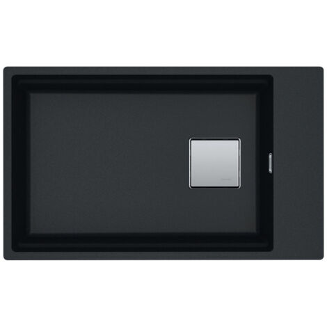 Franke Kubus 2 - Fragranit Spülbecken KNG 110-62, 76x46 cm, onyx 125.0512.515