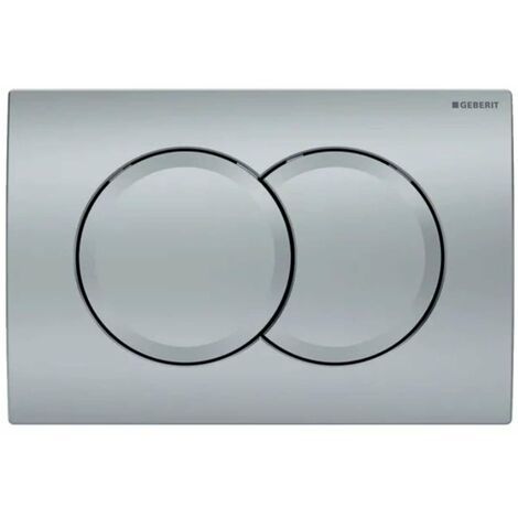 Geberit Delta01 - Bedienung der Spülung, Chrom matt 115.107.46.1
