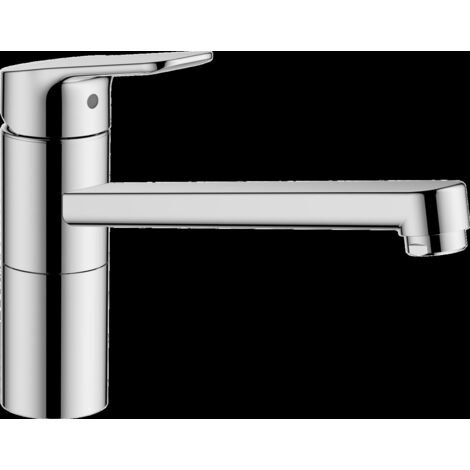 Spültischmischer Hansabasic, Ausladung 223 mm, chrom - 55482203