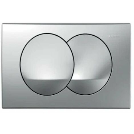 Geberit Delta - Betätigungsplatte, chrom matt 115.100.46.5