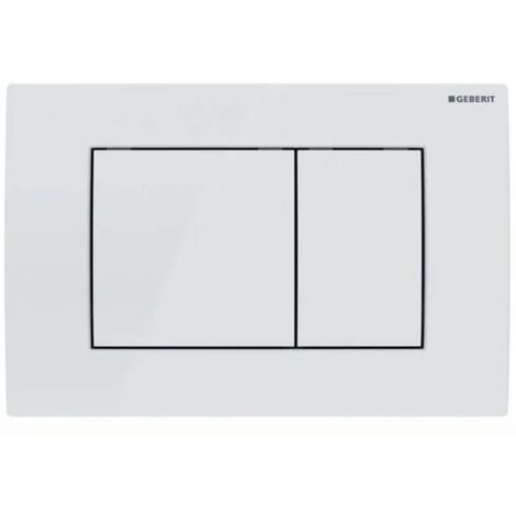Geberit Delta30 - Bedienung der Spülung, Alpinweiß 115.137.11.1