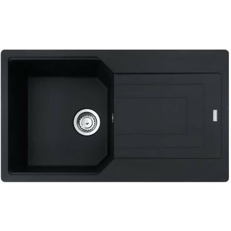 Franke Urban - Fragranit Küchenspüle UBG 611-86, 86x50 cm, schwarz matt 114.0700.111
