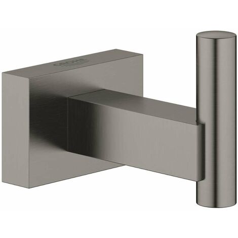 Grohe Essentials Cube - Haken, Hard Graphite gebürstet 40511AL1