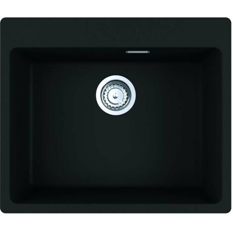Franke Maris - Fragranit Küchenspüle MRG 610-54 FTL, 59x50 cm, schwarz matt 114.0661.453