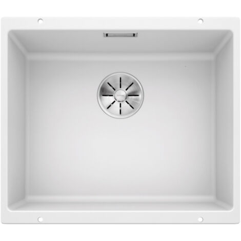 Blanco Subline 500 - Silgranitspüle, 53x46 cm, InFino, Weiß 523436