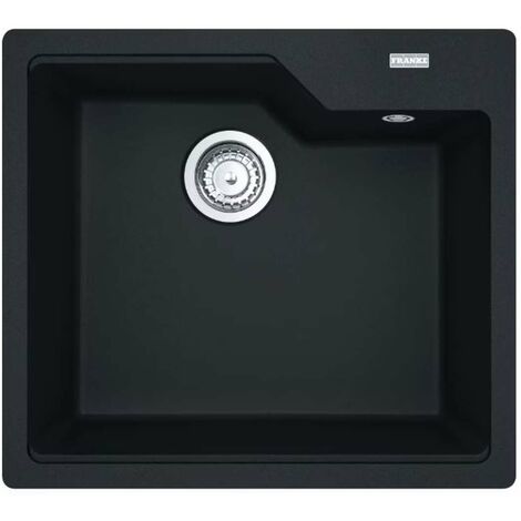 Franke Urban - Fragranit Küchenspüle UBG 610-56, 56x50 cm, schwarz matt 114.0700.066