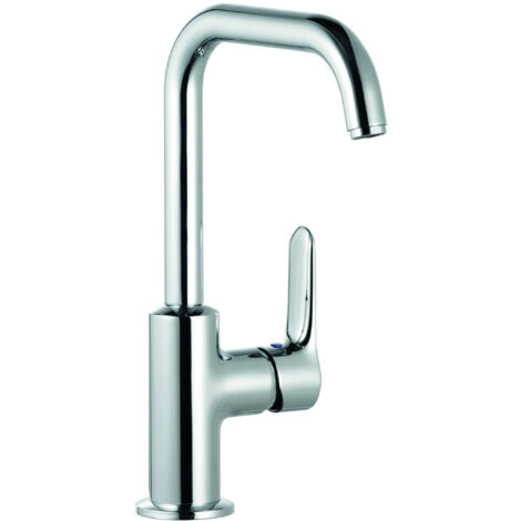 Kludi Objekta - Waschtisch Einhebelmischer mit schwenkbarem Auslauf, chrom 320240575 (1/3)