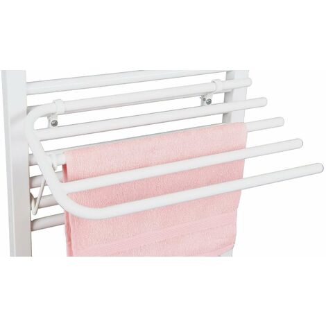 Aqualine Accessoires - Handtuchtrockner für Heizkörper, Länge 60 cm, weiß 25-03-SV460