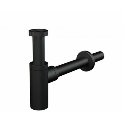 Alca - Design-Siphon, schwarz matt A400BLACK (1/3)