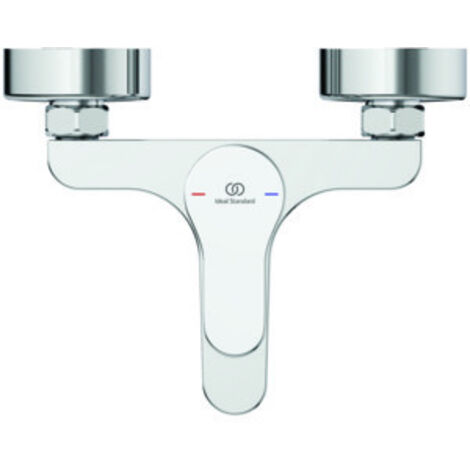 Ideal Standard BC769AA Conka Badewannenarmatur – Quadratisch, 180 Mm, Mit Temperaturbegrenzer