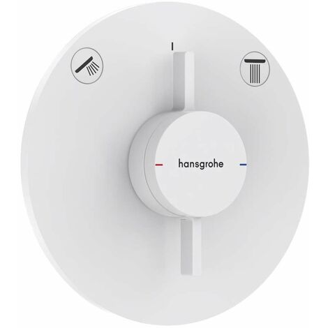 Hansgrohe DuoTurn S - Unterputzarmatur, für 2 Verbraucher, weiß matt 75418700