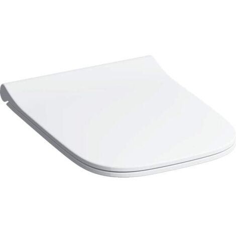 Geberit Smyle WC-Sitz Slim mit Deckel, Sandwich, antibakteriell,