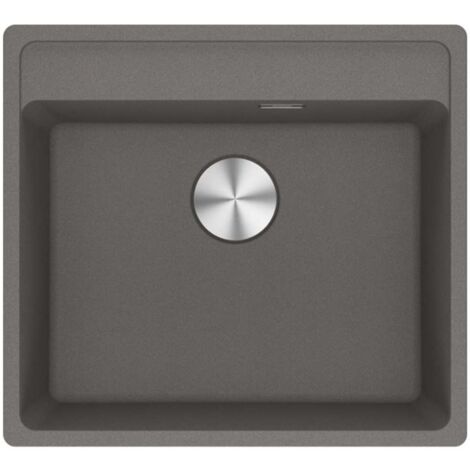 Franke Maris - Fragranit Küchenspüle MRG 610-52 RTL, 56x51 cm, grauer Stein 114.0661.386