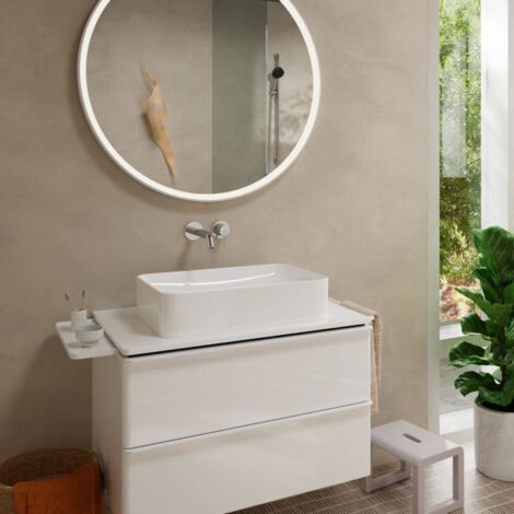 hansgrohe Tecturis S Waschtischarmatur 73350000 Unterputz, für Wandmontage, Ausladung 165mm, chrom