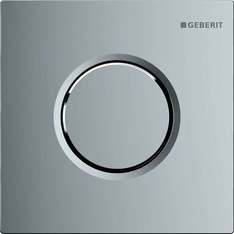 Geberit Spülsysteme - Pneumatische Urinal-Betätigungsplatte Typ 01, Chrom 116.011.21.5