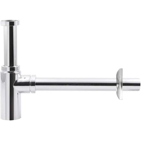 Aqualine Siphons - Siphon für Waschtisch rund 5/4, verchromt CV1003