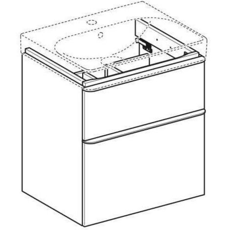 Geberit Smyle Square Waschtischunterschrank, 500352,