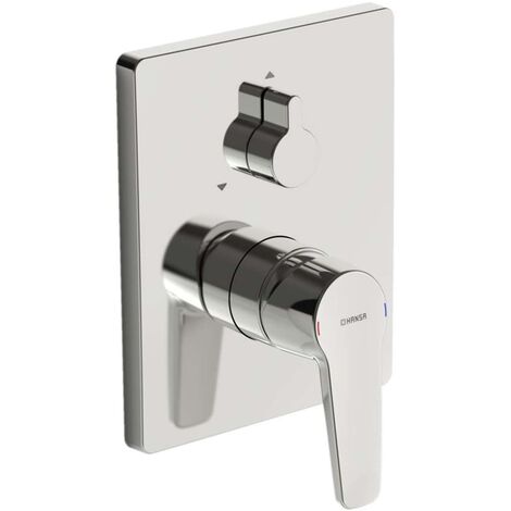 Hansa Badewannenarmatur Unterputz Hansapolo chrom 80609093