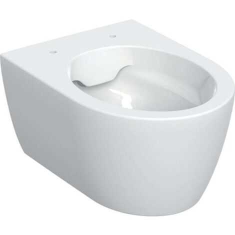 Geberit iCon Wand-WC Tiefspüler, spülrandlos, verkürzte