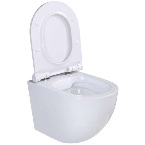 Geberit Duofix - Set Vorwandelement, WC Gaia und Softclose-Sitz, Betätigungsplatte Delta01, alpinweiß SANI11CA3112