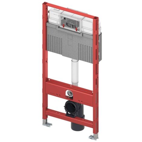 Tece TECEprofil - Vorwandelement für Wand-WC, mit Spülkasten Uni, Bauhöhe 1,12 m 9300302