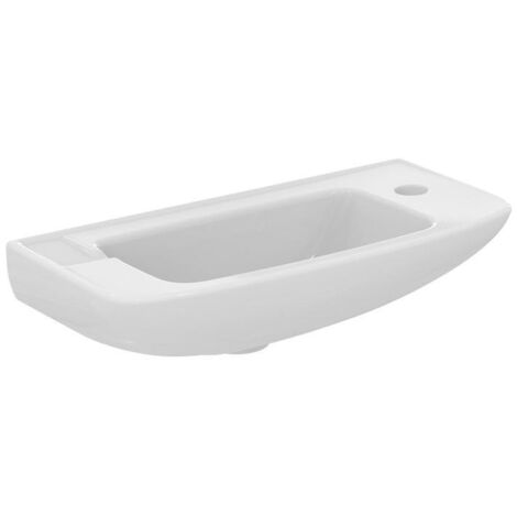 EUROVIT HANDWASCHBECKEN 125 X 500 X 235 MM, WEISS (R421901)