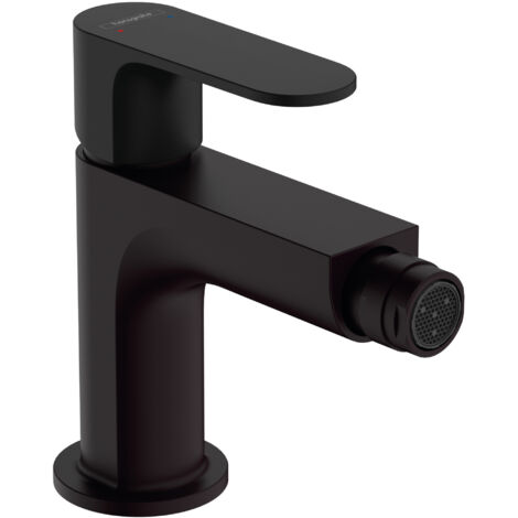 Hansgrohe Rebris S - Bidetarmatur mit Ablauf, schwarz matt 72210670