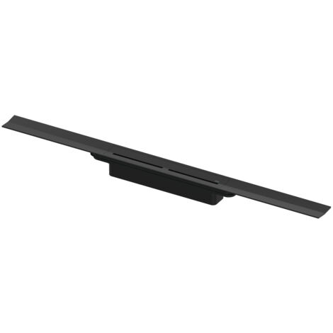 Tece TECEdrainprofile - Duschrinne 100 cm, Edelstahl schwarz gebürstet 671021