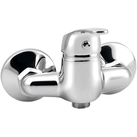 Aqualine 50 - Duscharmatur, Abstand 100 mm, Chrom 52156