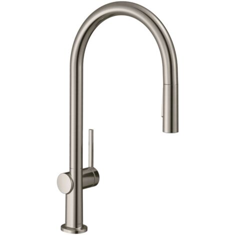 Hansgrohe M54 - Spültischarmatur Talis, mit ausziehbarer Brause, Edelstahl 72800800