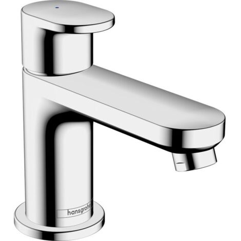 Hansgrohe – Standventil Kaltwasser 3/4 Zoll – Ausladung 93 mm – verchromt – für Druck bis 5,6 l/min – 71583000 (1/5)