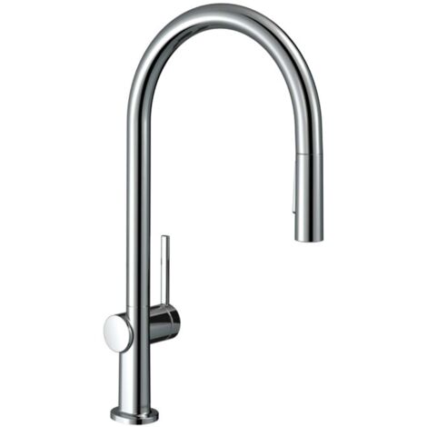 Hansgrohe M54 - Spültischarmatur Talis, mit ausziehbarer Brause, verchromt 72800000