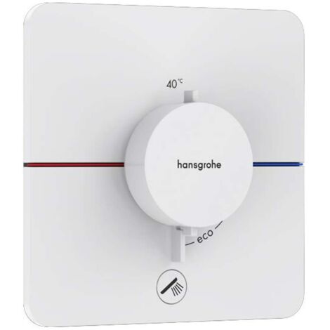 Hansgrohe ShowerSelect Comfort - Unterputz-Thermostatarmatur, weiß matt 15589700