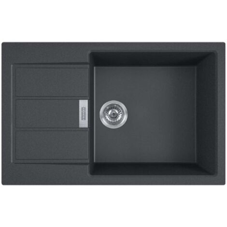 Franke Sirius 2.0 - Tectonite-Spüle S2D 611-78 XL, 78x50 cm, Schwarz 143.0617.613